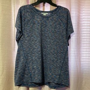 Athleta Ultimate Train Textured Mesh Tee